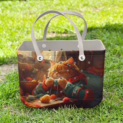 Ceeprints Cee™ Bag Purrfectly Knitted