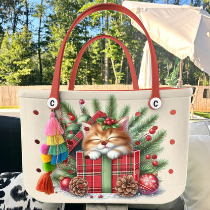 Ceeprints Cee™ Bag Yuletide Kitty