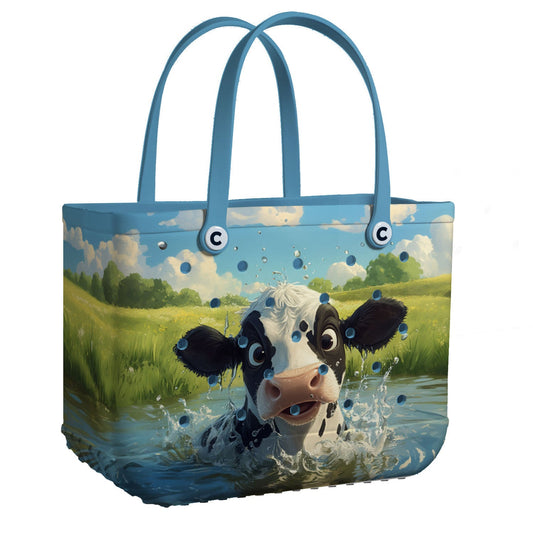 Ceeprints Cee™ Bag Splashing Cow