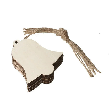 Ceeprints® DIY Set Wooden Christmas Ornaments Unfinished