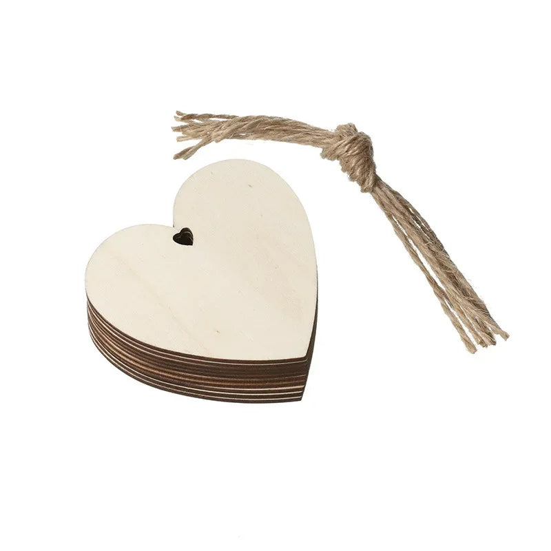 Ceeprints® DIY Set Wooden Christmas Ornaments Unfinished