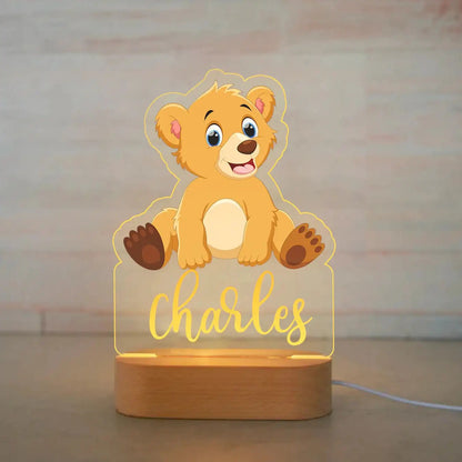 Ceeprints® Children Animal Night Light