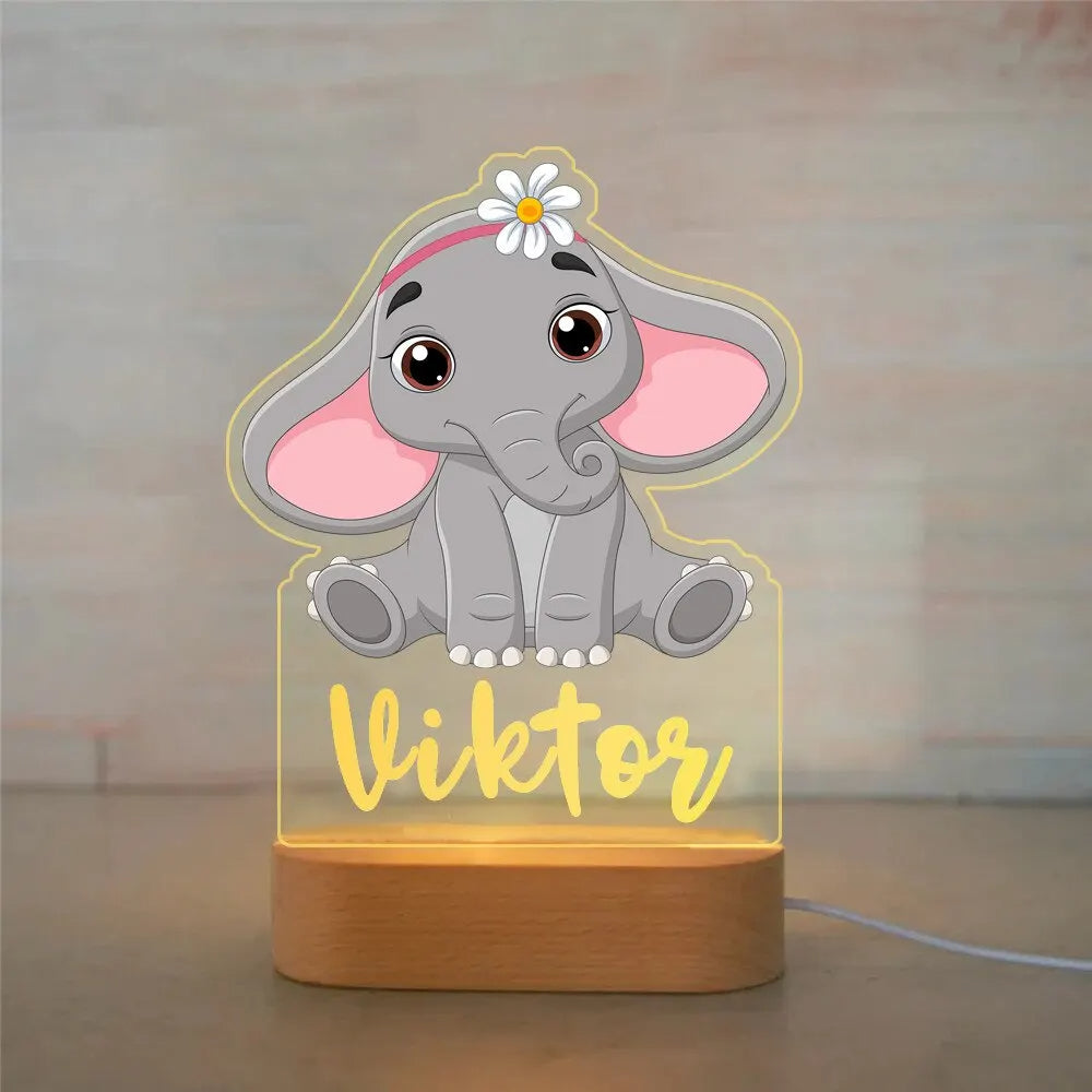 Ceeprints® Children Animal Night Light