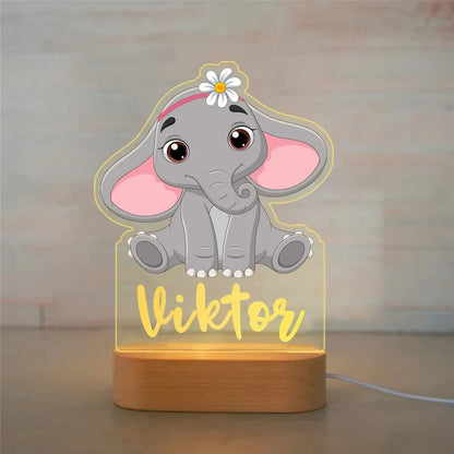 Ceeprints® Children Animal Night Light
