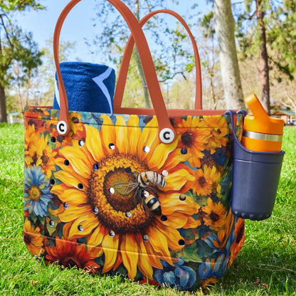 Ceeprints Cee™ Bag Sunflower Bee Delight