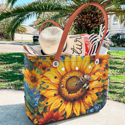 Ceeprints Cee™ Bag Sunflower Bee Delight