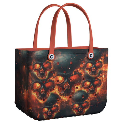 Ceeprints Cee™ Bag Burning Skull