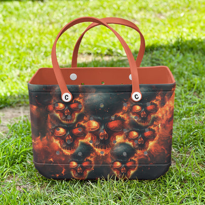 Ceeprints Cee™ Bag Burning Skull