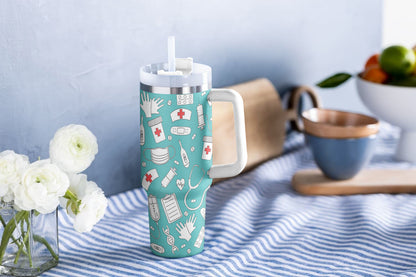 Ceeprints Tumbler All Things Nurse