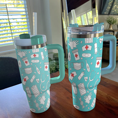 Ceeprints Tumbler All Things Nurse