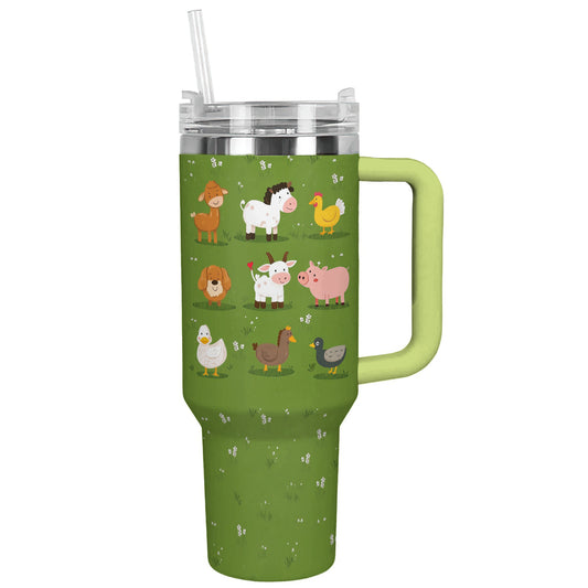 Ceeprints Tumbler Happy Farm