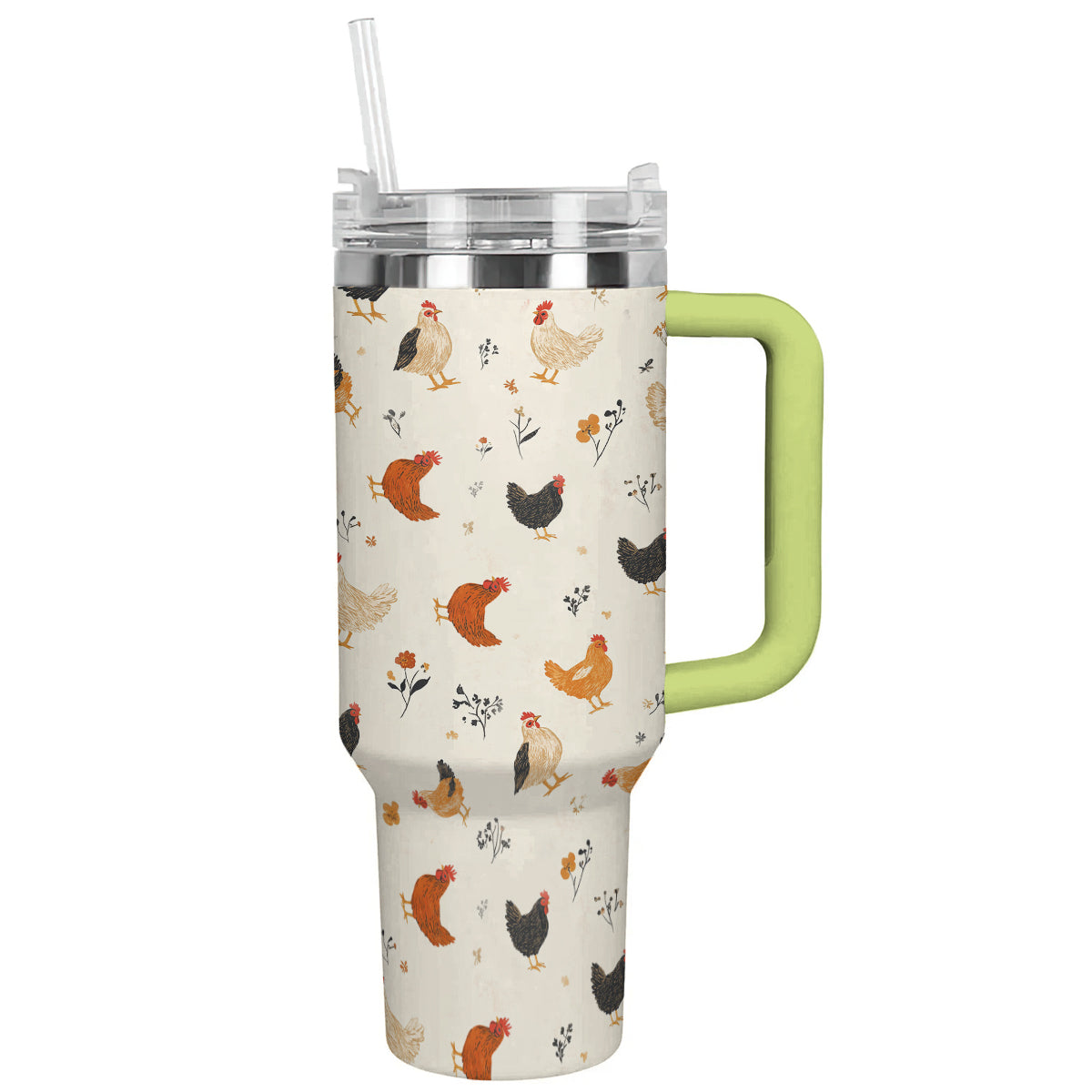 Ceeprints Tumbler Rustic Chickens