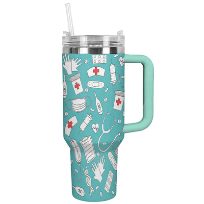 Ceeprints Tumbler All Things Nurse