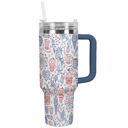Ceeprints Tumbler Yay for the USA!