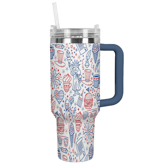 Ceeprints Tumbler Yay for the USA!