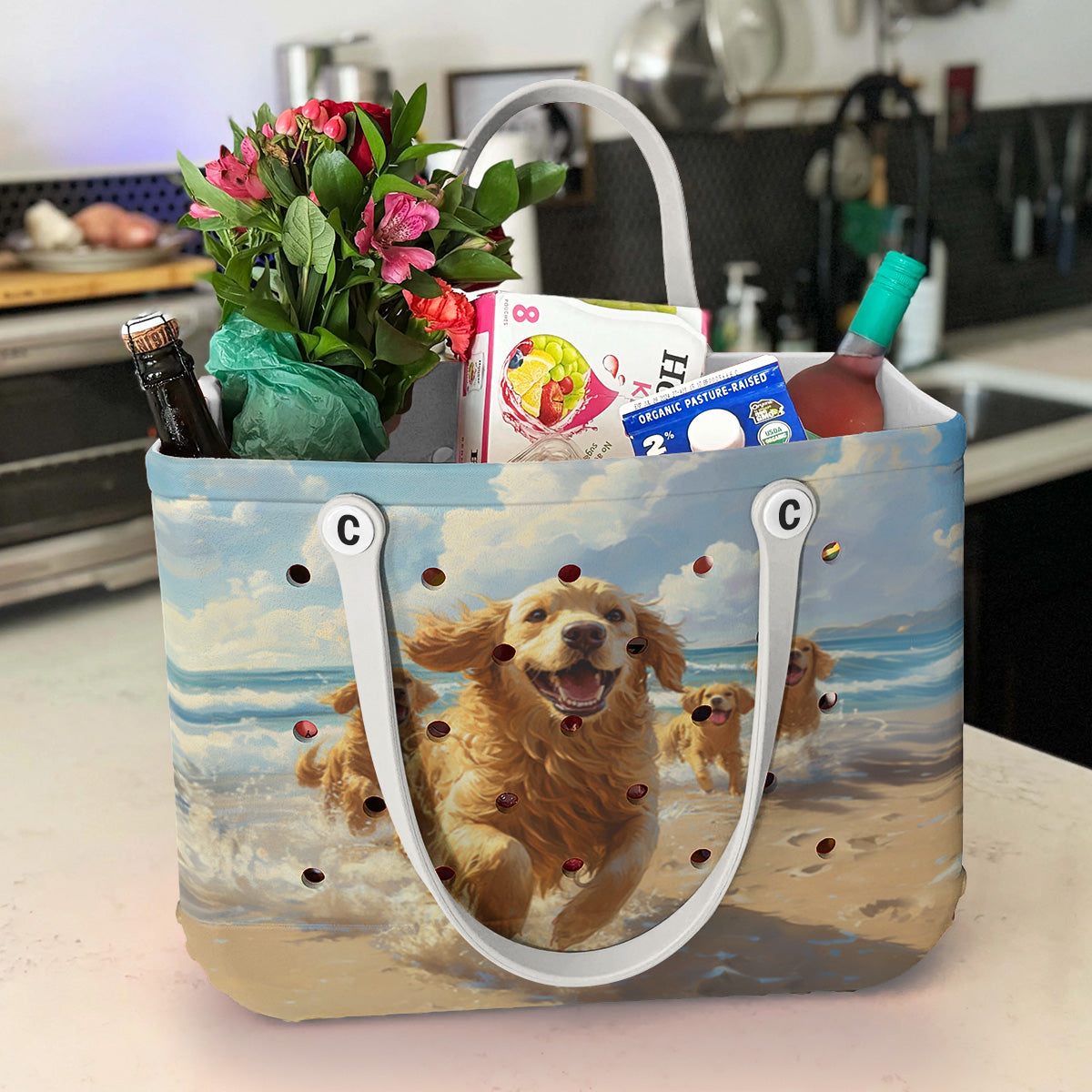 Ceeprints Cee™ Bag Golden Waves