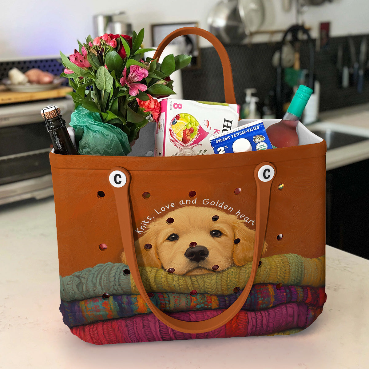 Ceeprints Cee™ Bag Golden Knits