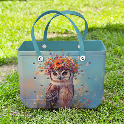 Ceeprints Cee™ Bag Flower Crown Owl