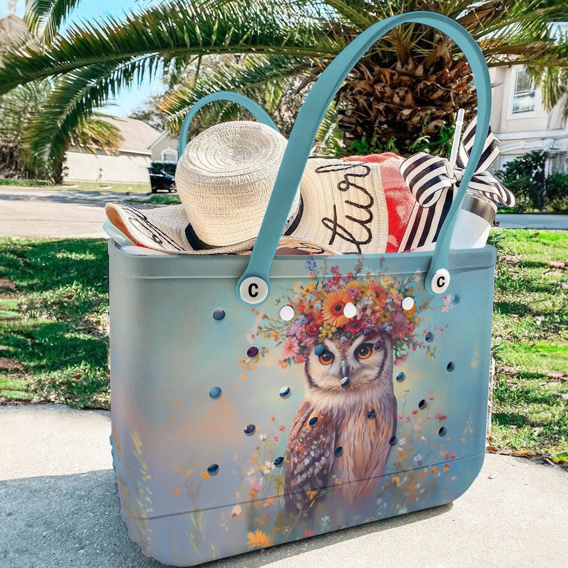 Ceeprints Cee™ Bag Flower Crown Owl