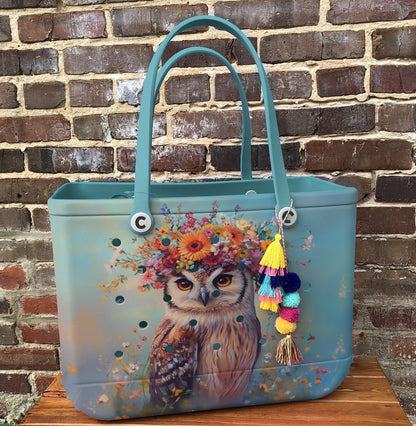 Ceeprints Cee™ Bag Flower Crown Owl