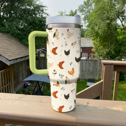 Ceeprints Tumbler Rustic Chickens