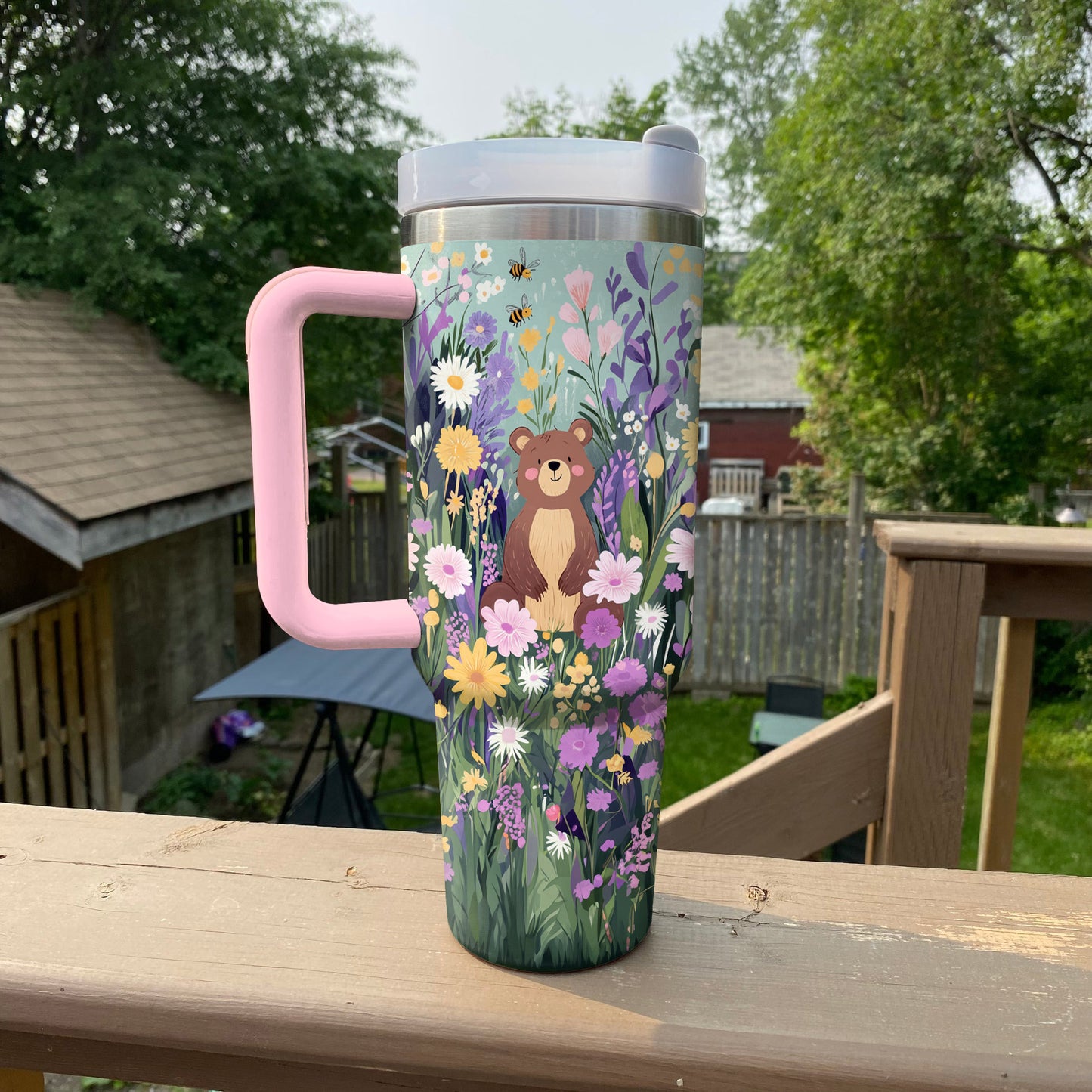 Ceeprints Tumbler Fluffy Lavender
