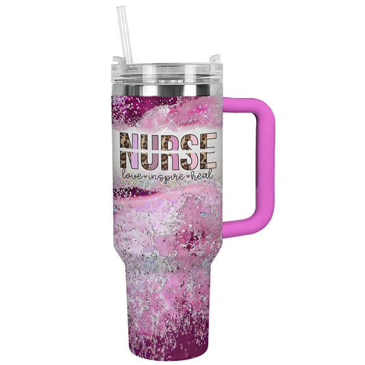 Ceeprints Tumbler Pink Power Healer