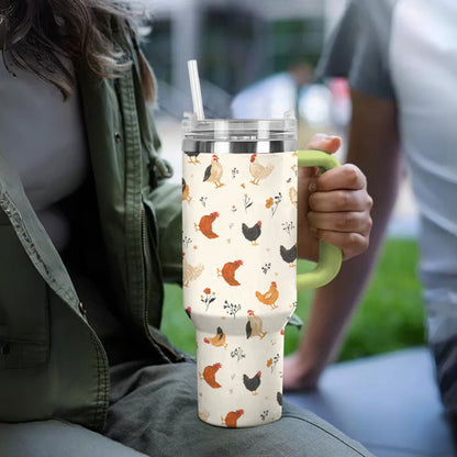 Ceeprints Tumbler Rustic Chickens
