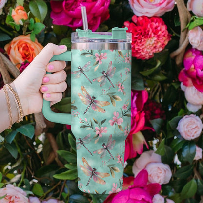Ceeprints Tumbler Dragonfly Days of Summer