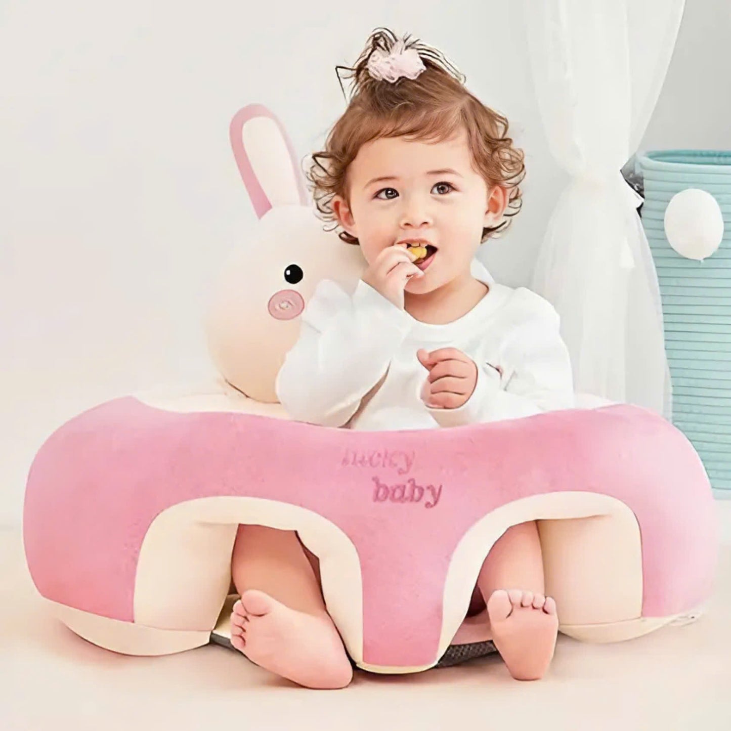 Ceeprints® Baby Sofa The Pink Rabbit
