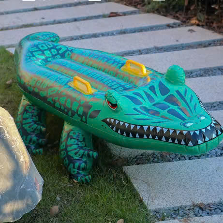 Crocodile Inflatable Pool Float – Fun Floatie for Kids