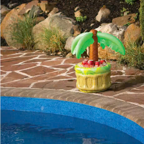 Inflatable Palm Tree Ice Bucket – Fun Party Drink Cooler